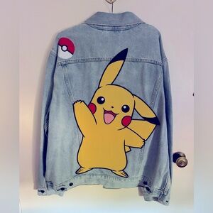 LEVI'S® X POKÉMON VINTAGE FIT TRUCKER JACKET (Size XL!) with tags attached!